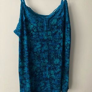 Blue floral lane Bryant camisole